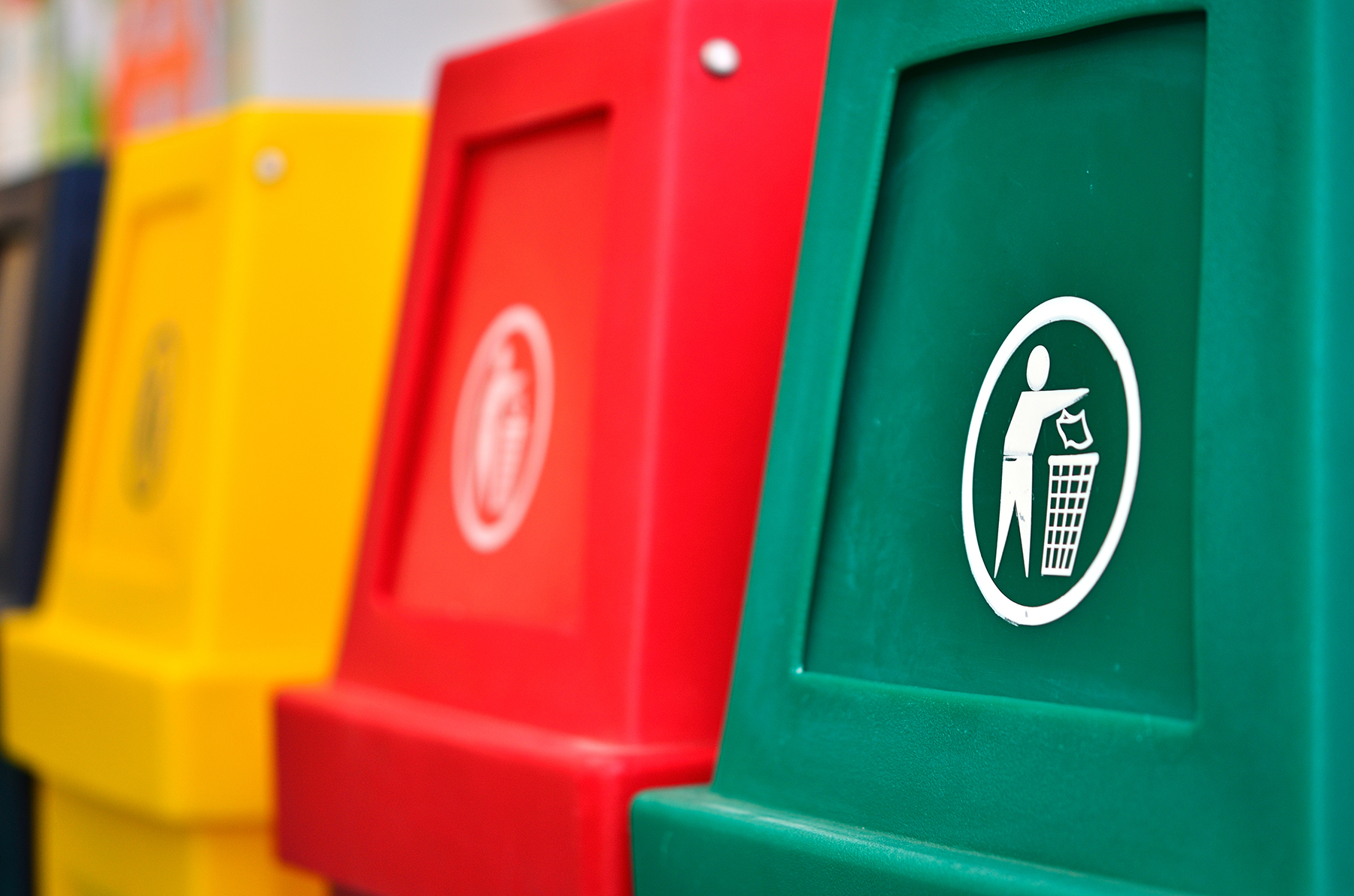 Recycling bins